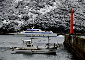 「雪の港」　中山 正寿